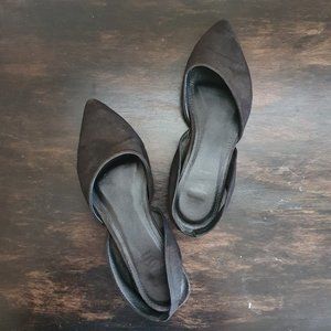 Black Suede Mules